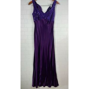 Vintage Steppin Out Womens Prom Dress Size 5/6 Purple